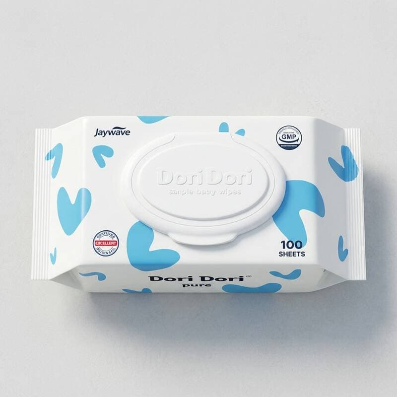 Doridori Pure Wet Wipes 100 sheets × 20 packs