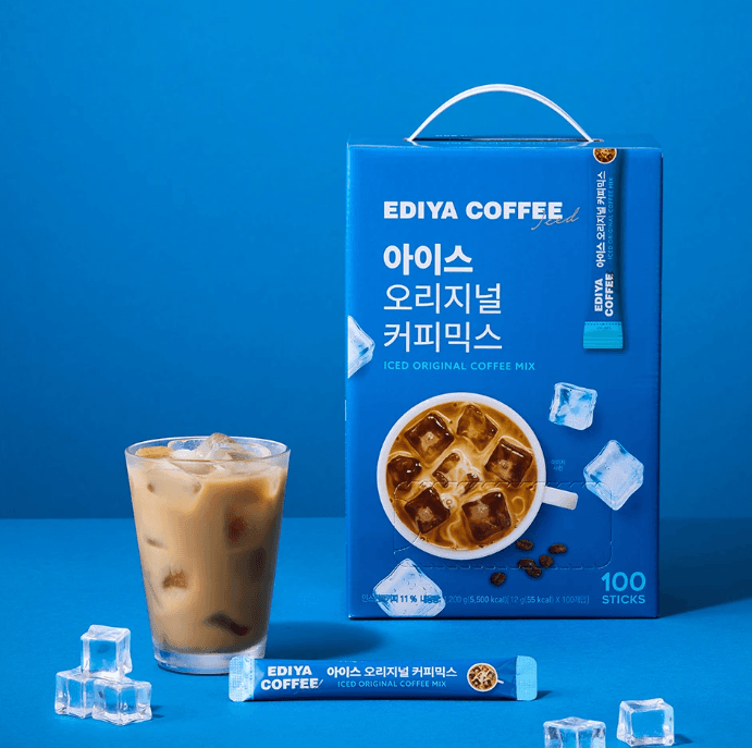 이디야커피 아이스 오리지널 커피믹스 100개