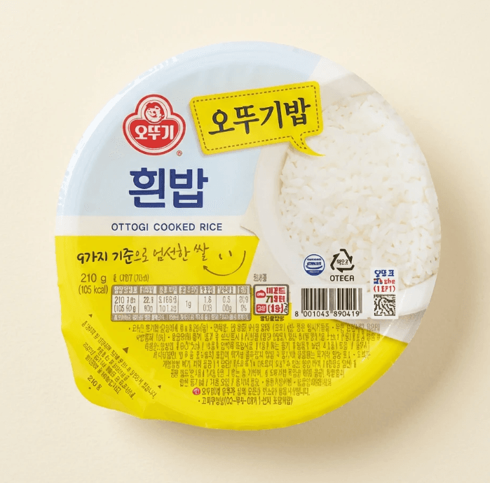 오뚜기밥 흰밥 210g 24개