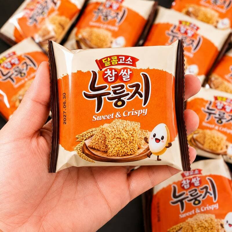 찹쌀 누룽지 과자 달콤한맛 24g 36봉