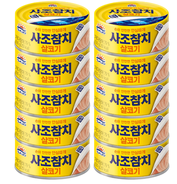 사조 살코기 참치 100g 10개