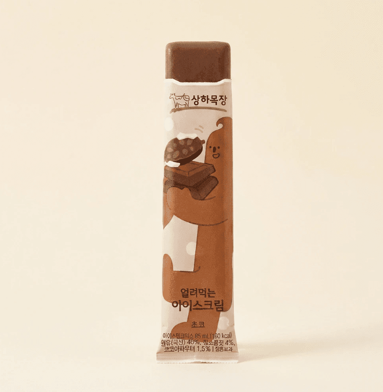 상하목장 얼려먹는 아이스크림 초코 85ml 24개
