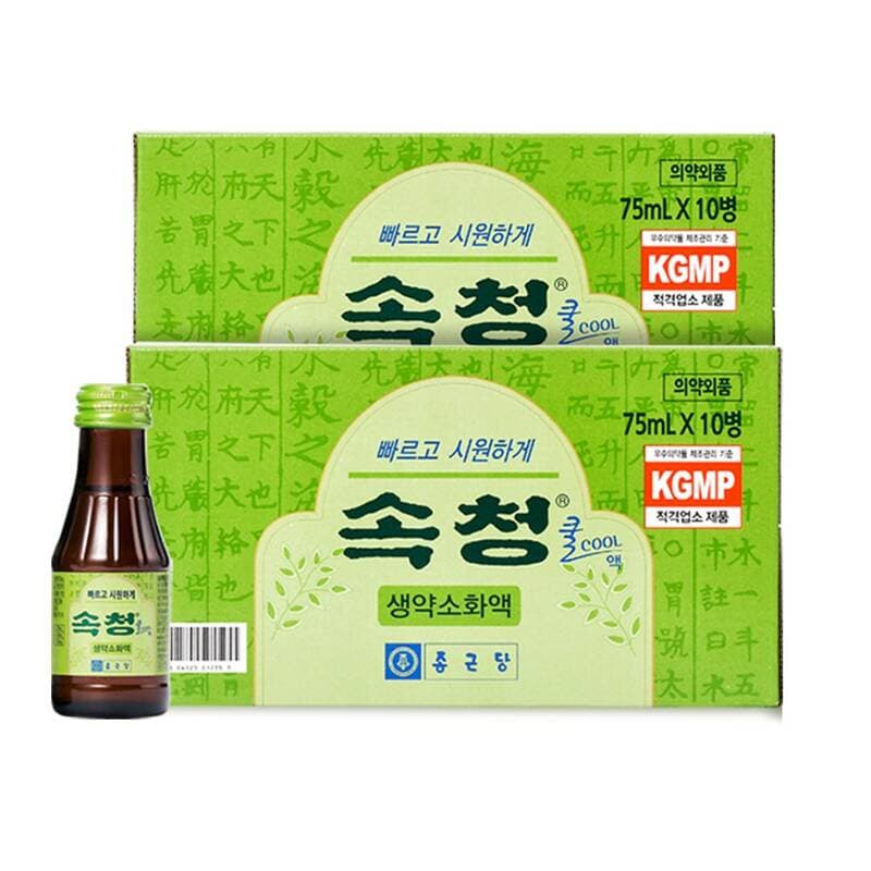 종근당 속청쿨액 75ml 20병