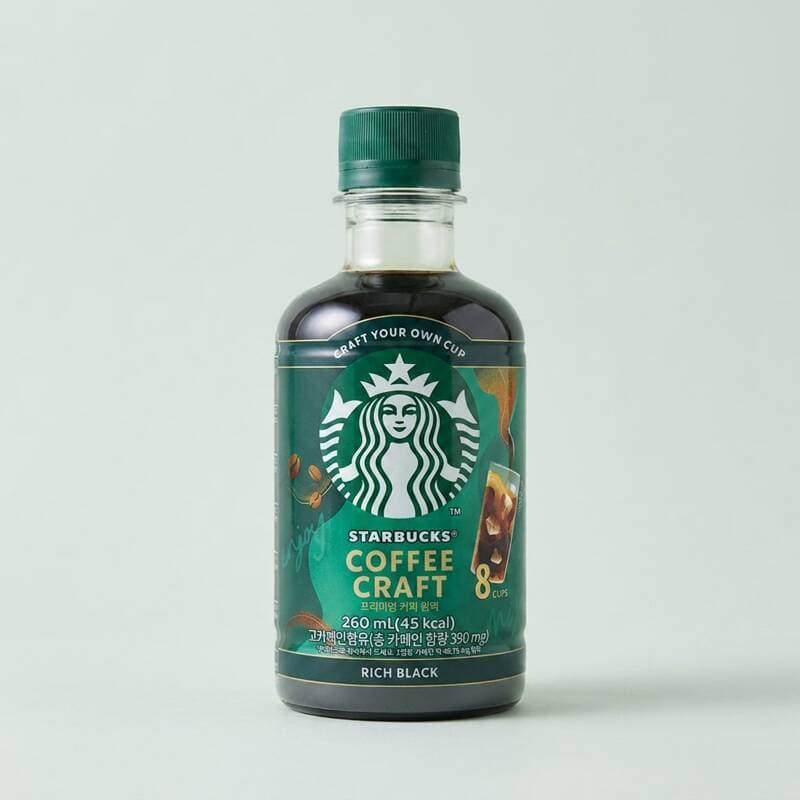 스타벅스 커피 크래프트 리치 블랙 260ml