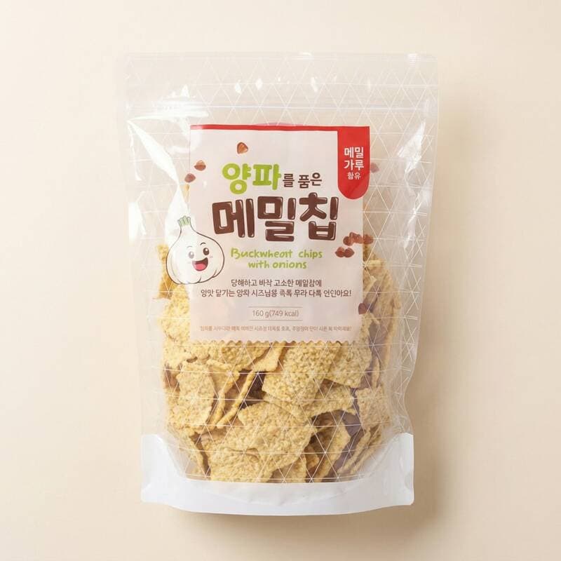싱싱푸드 양파 메밀칩 160g 2개