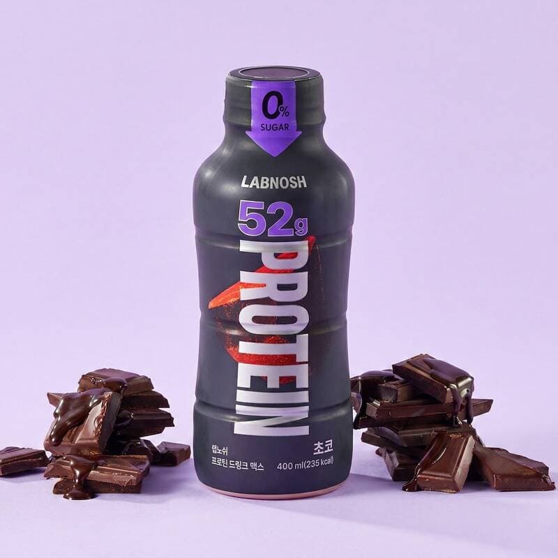 랩노쉬 프로틴 드링크 맥스 초코 400ml 12개