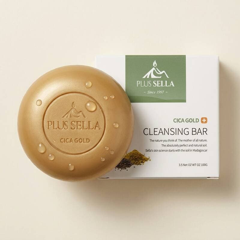 Pluscella Cicagold Cleansing Bar 100g