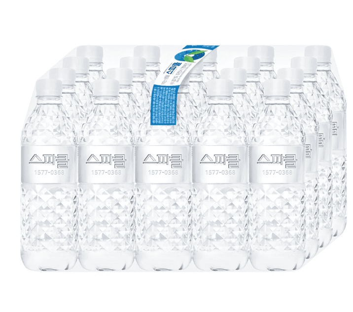 스파클 무라벨 생수 500ml 80개