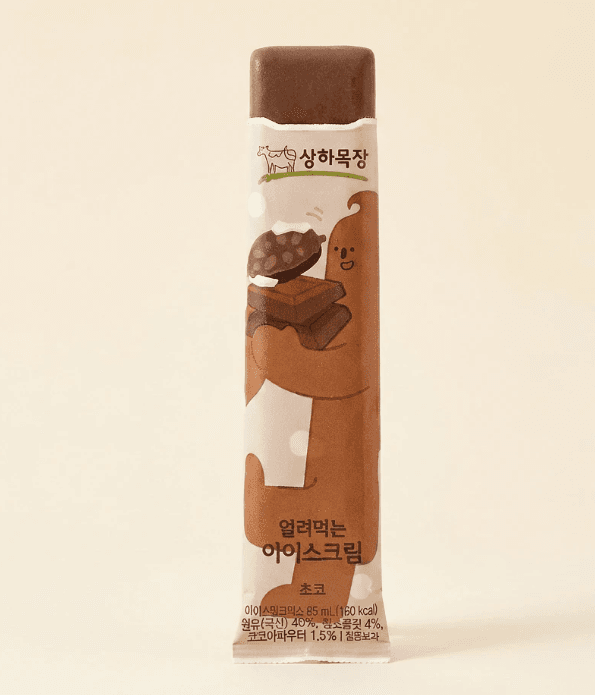 상하목장 얼려먹는 아이스크림 초코 85ml 24개