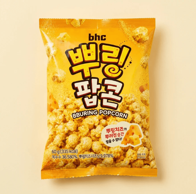 bhc 뿌링팝콘 60g 12개