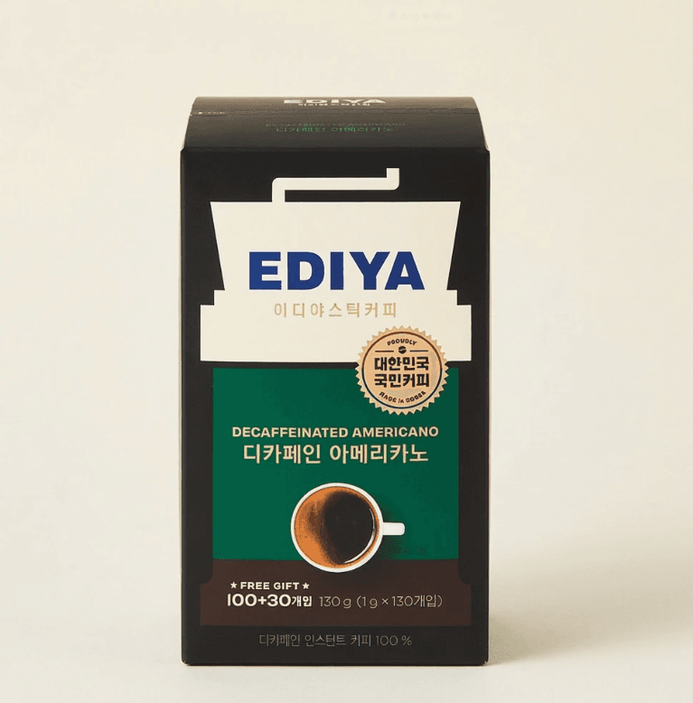 이디야 디카페인 아메리카노 130개입