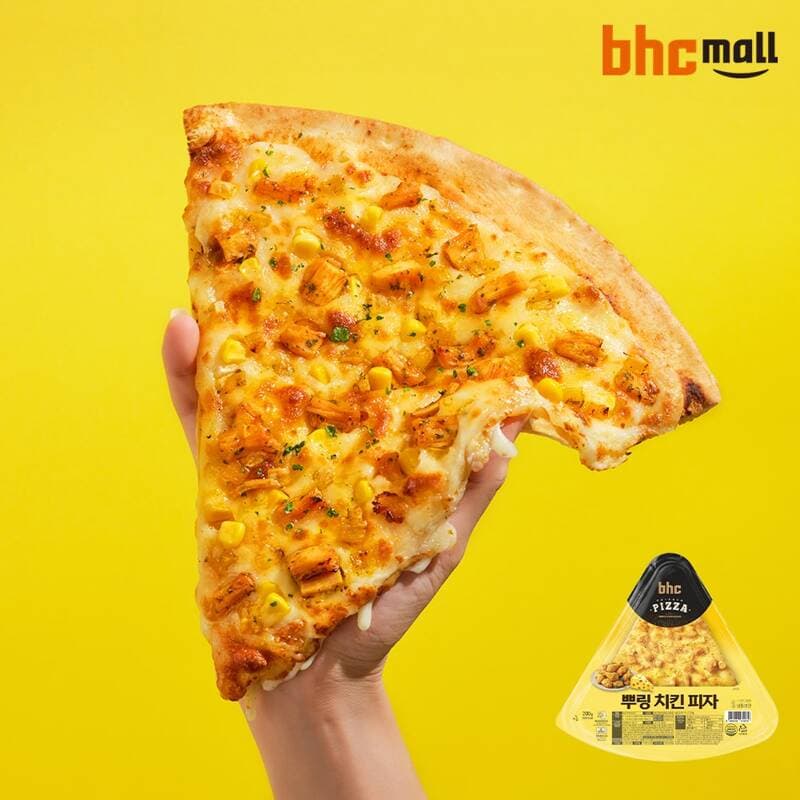 BHC 뿌링치킨피자 200g 5팩