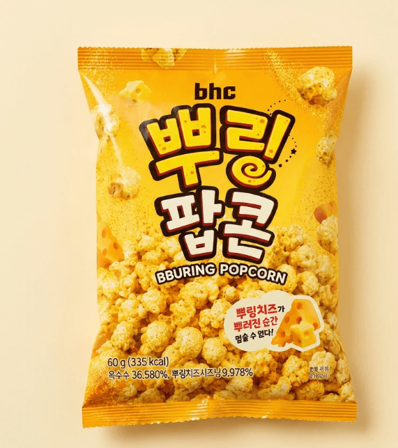 BHC 뿌링팝콘 60g 12개