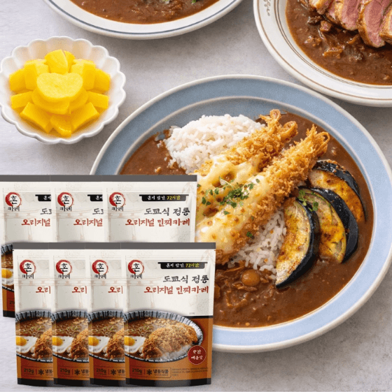 혼카레 도쿄식 민찌카레 오리지널 210g 7개