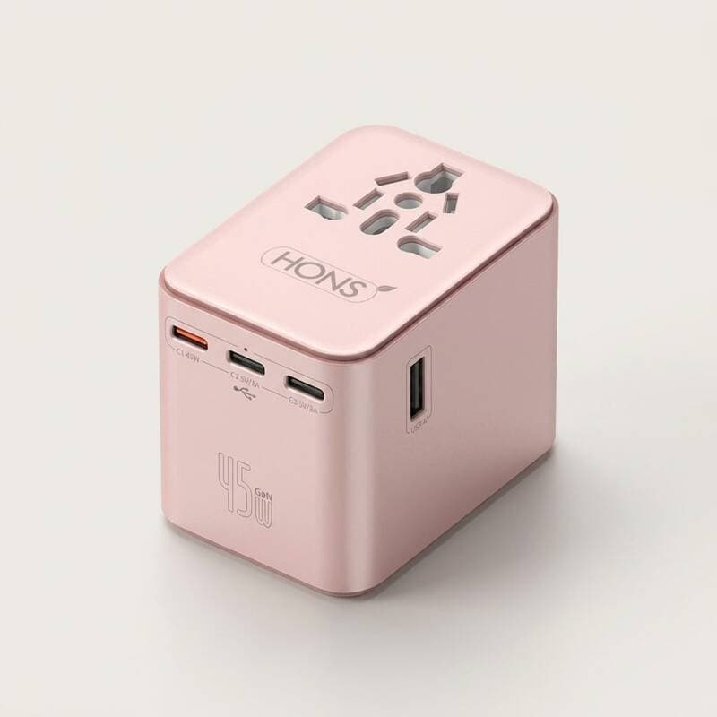 혼스 해외여행용 멀티 어댑터 HSTA-45W5