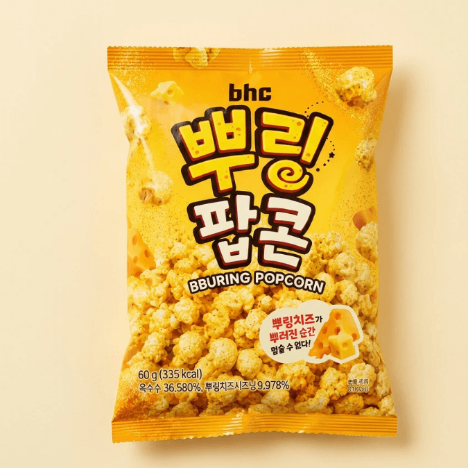BHC 뿌링팝콘 60g 12개