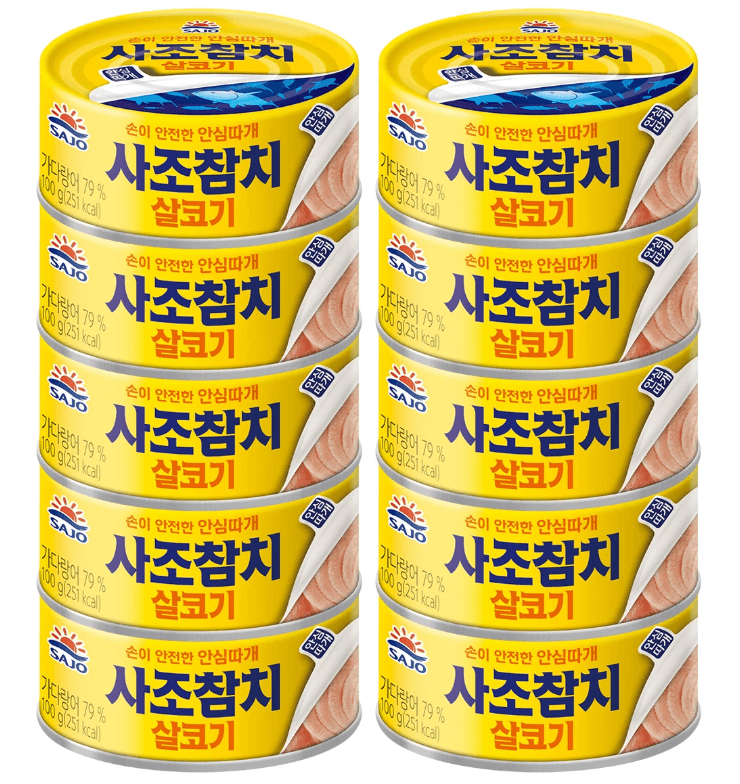 사조 살코기 참치 100g 10캔