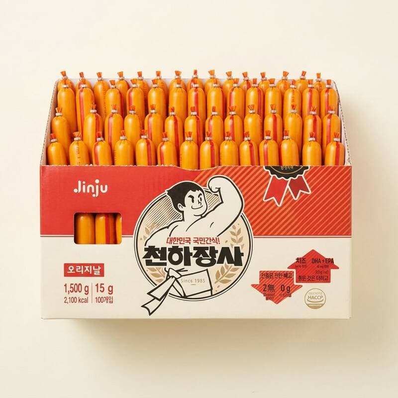 진주햄 천하장사 오리지널 15g 100개입