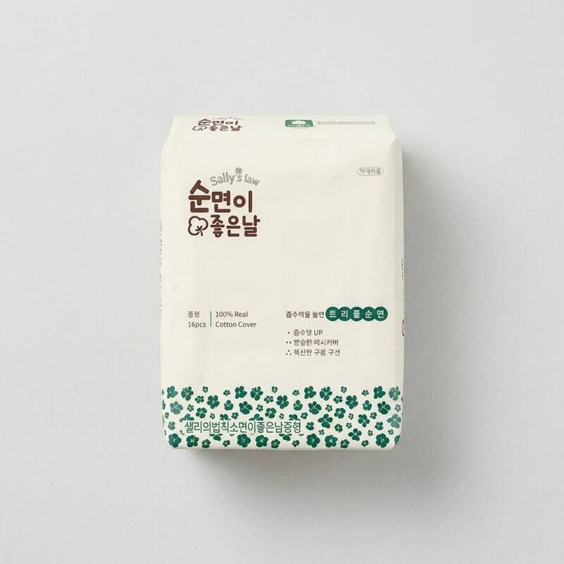 샐리의법칙 트리플 순면이좋은날 중형 16매×5팩