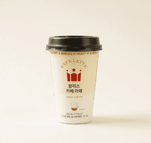 할리스 카페라떼 컵커피 300ml 20개