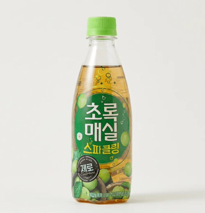 초록매실 스파클링 제로 350ml 20개