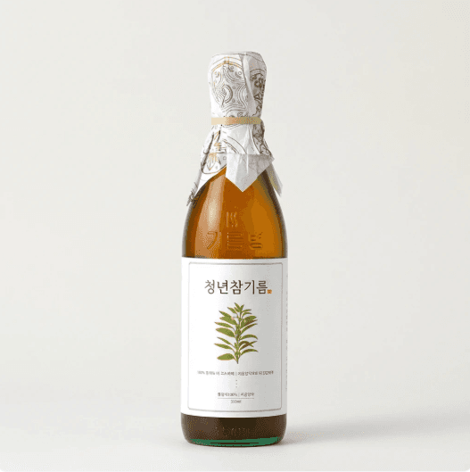 청년참기름 350ml 2개