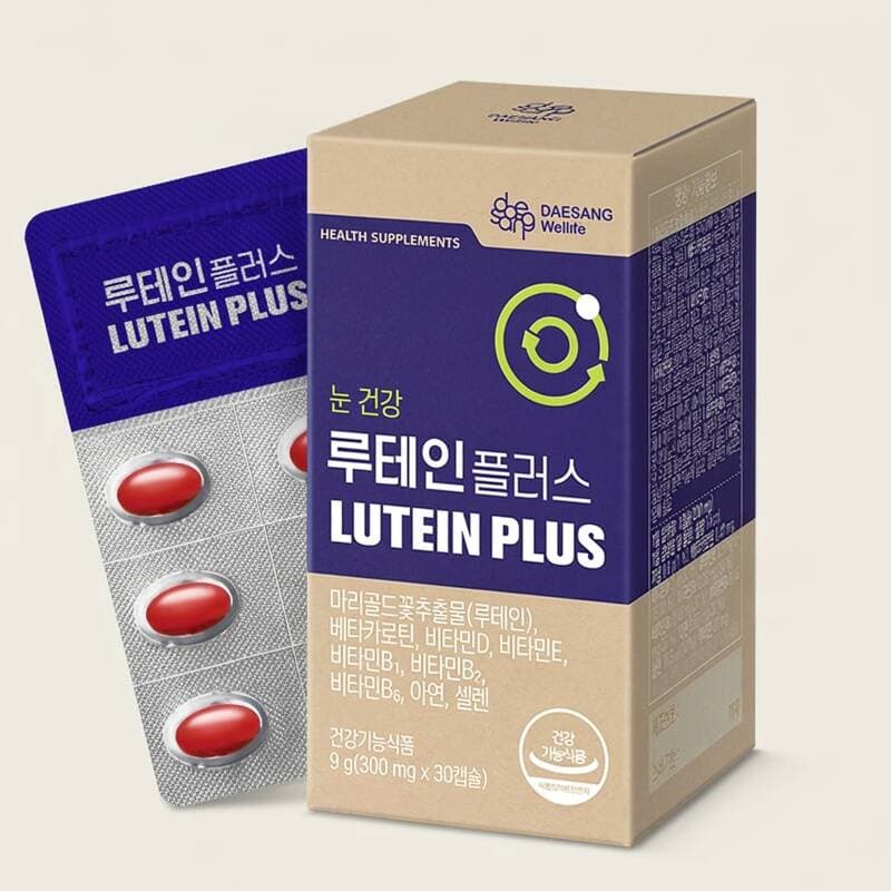 대상 루테인 플러스 30캡슐 6박스