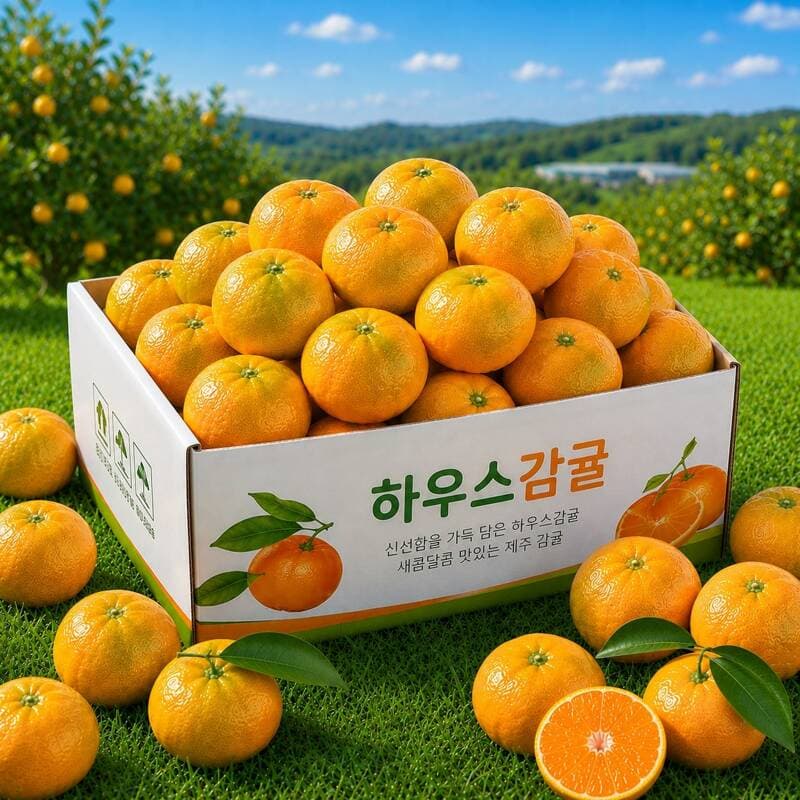 제주 하우스감귤 특품 대과 5kg