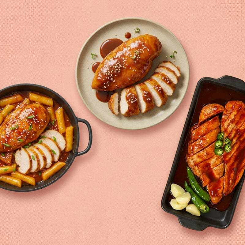 제이닭 통닭가슴살 3味 100g×30