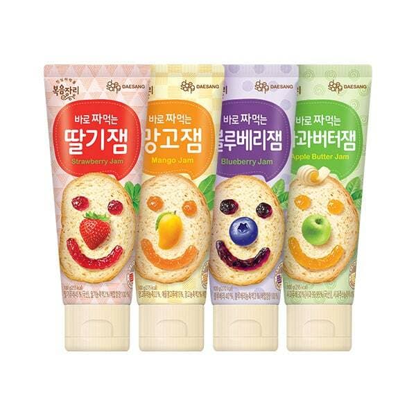 복음자리 짜먹는 과일잼 4종 100g