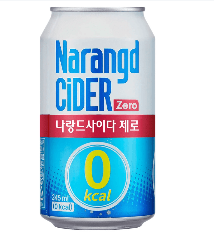 나랑드사이다 제로·오리지널 345ml 24캔