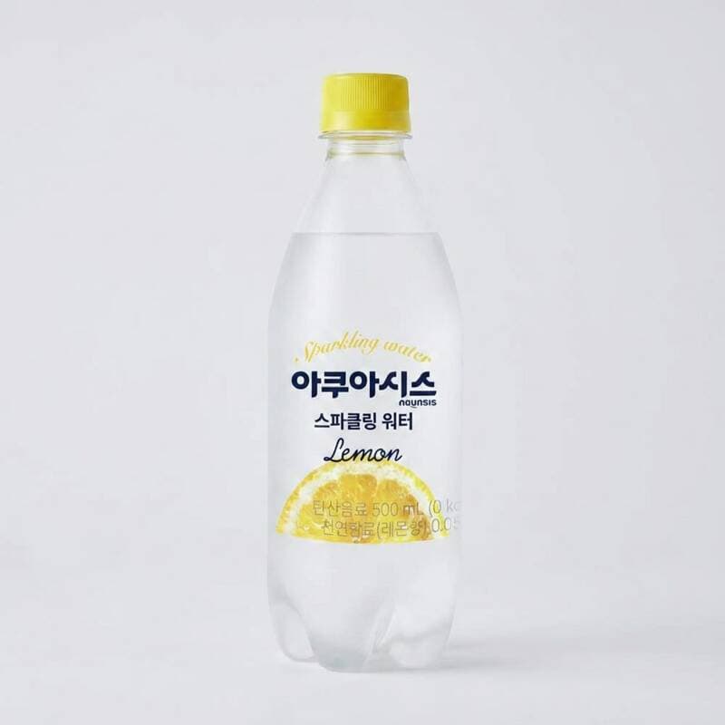 아쿠아시스 스파클링 워터 레몬 500ml 20개
