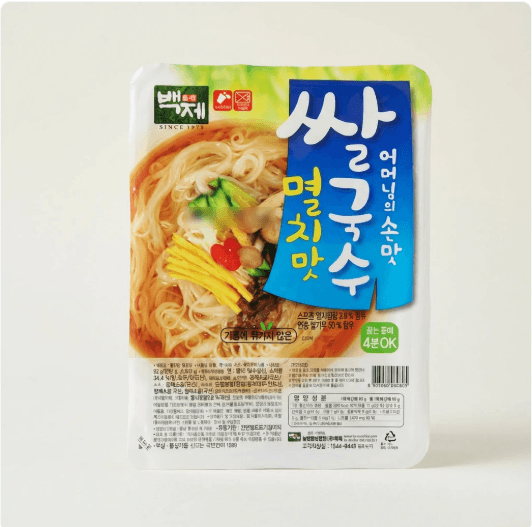 백제 쌀국수 멸치맛 92g 10개