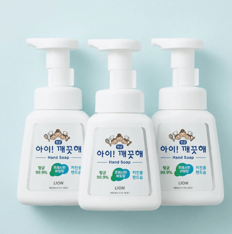 아이깨끗해 핸드워시 키친 본품+리필 4개
