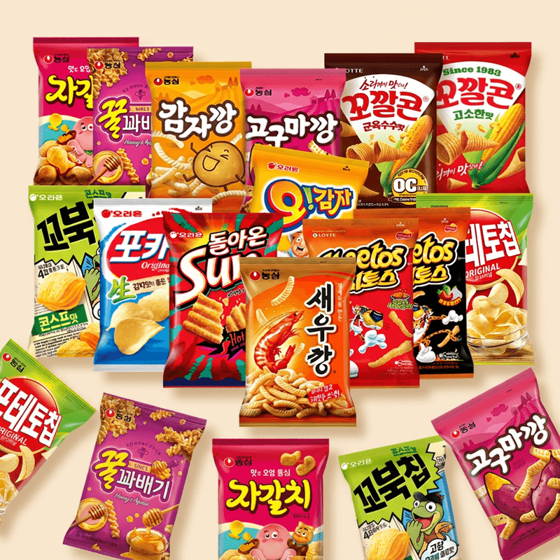인기 스낵 14종 세트