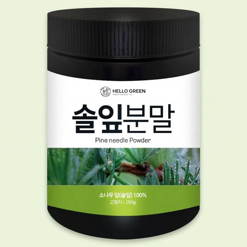 헬로우 그린 국내산 솔잎분말