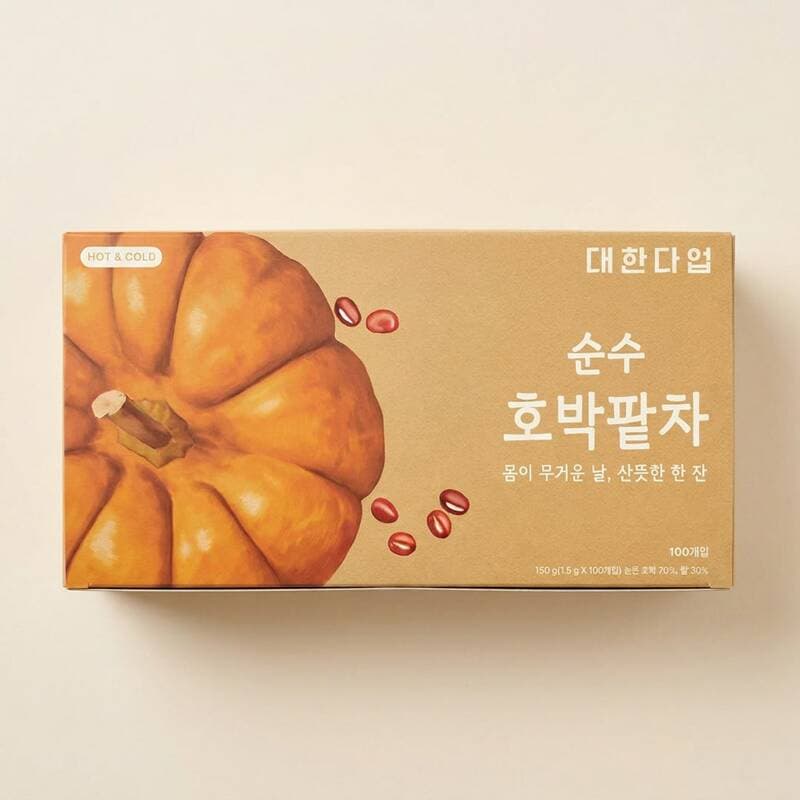 대한다업 순수 호박팥차 100개입