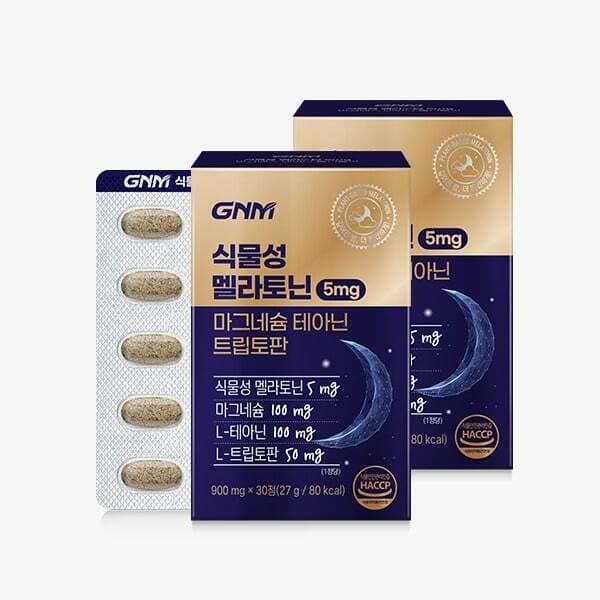 GNM자연의품격 식물성 멜라토닌 5mg 30정