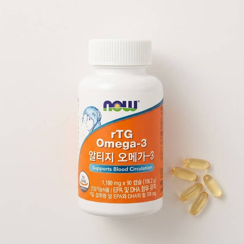 나우푸드 알티지 오메가-3 1180mg 90캡슐