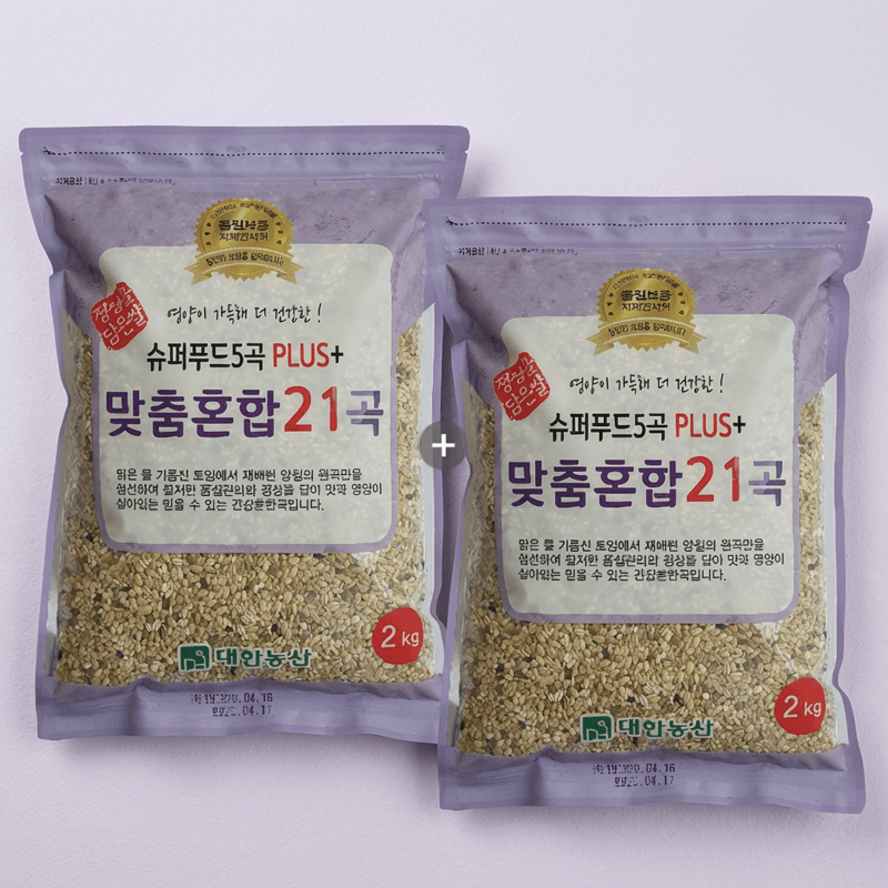 대한농산 맞춤 혼합곡 21곡 2kg 2개