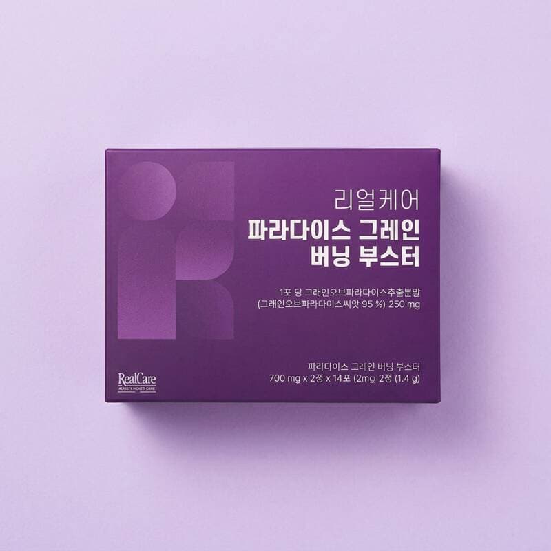 리얼케어 파라다이스 그레인 버닝 부스터 14포