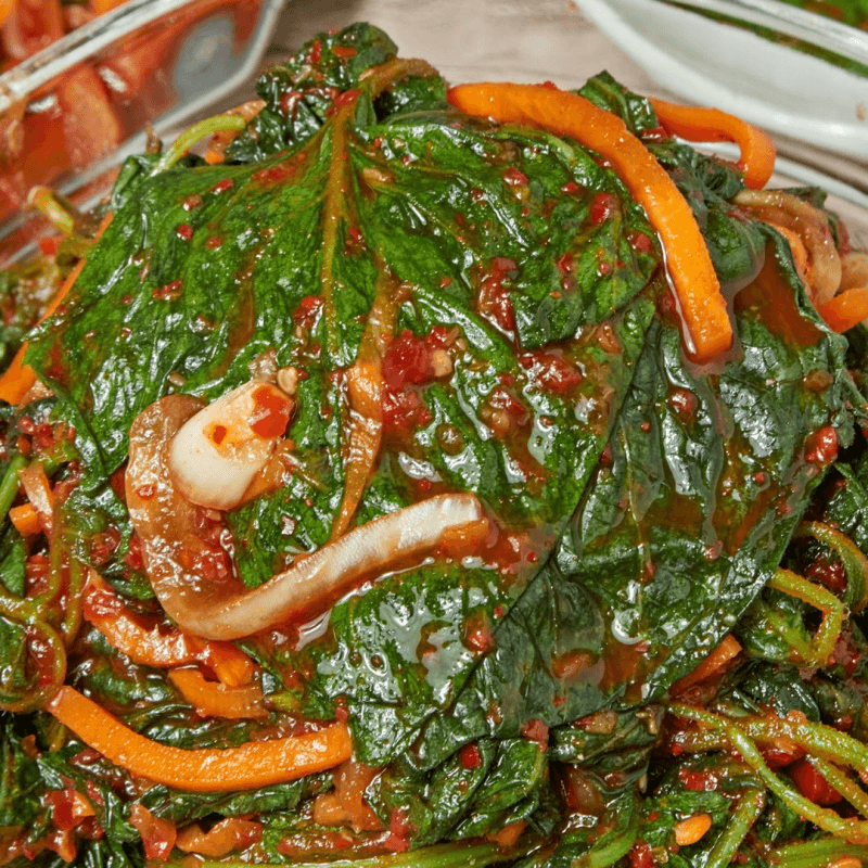 전라도식 햇 깻잎순 김치 2kg