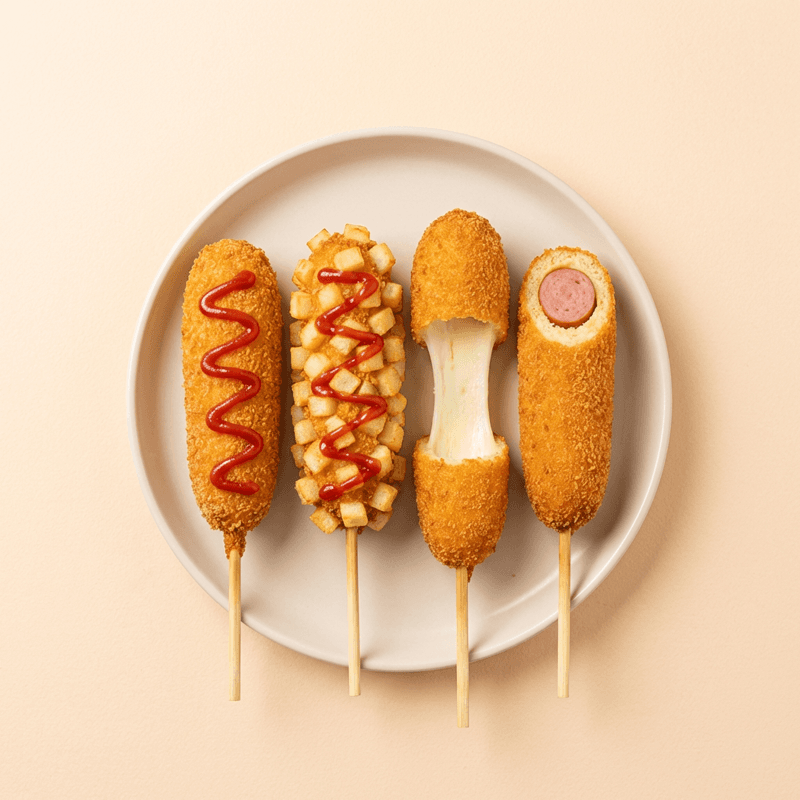 애슐리 크리스피 핫도그 80g 8개입 2세트