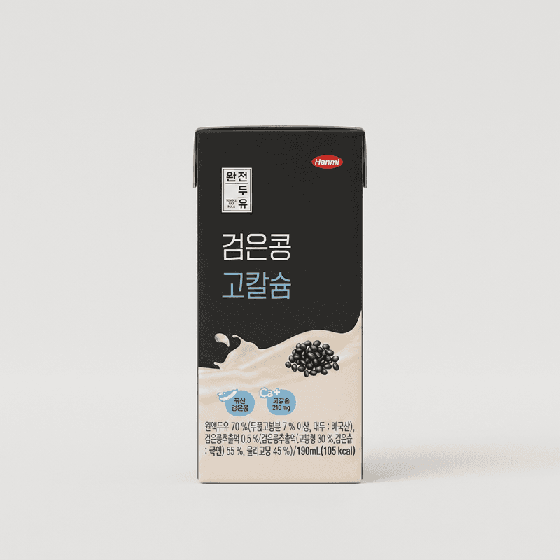한미 완전두유 검은콩 고칼슘 190ml 48개