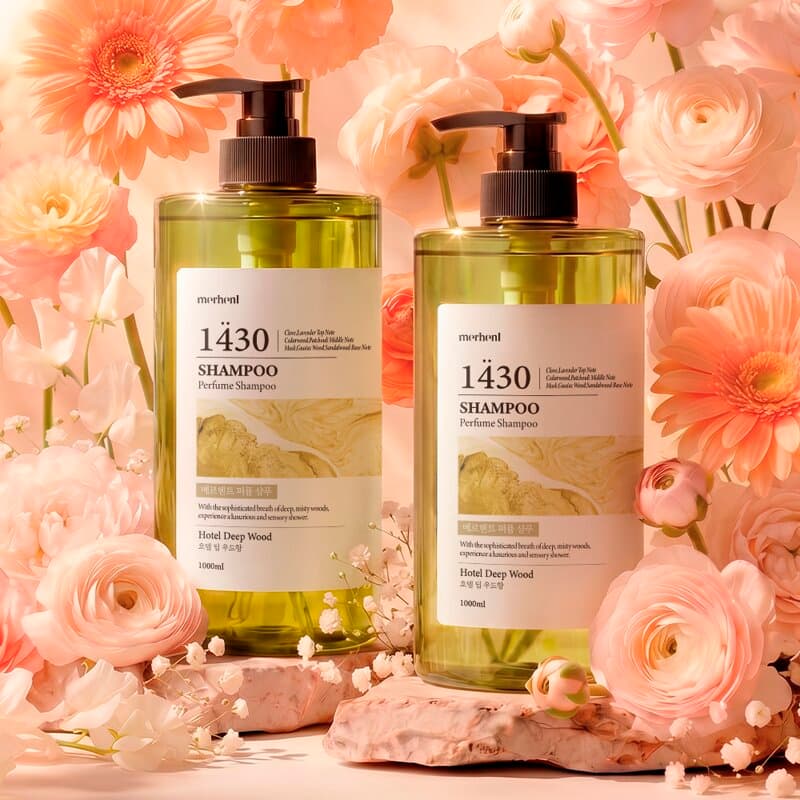 메르헨트 퍼퓸 대용량 샴푸 1L 2개