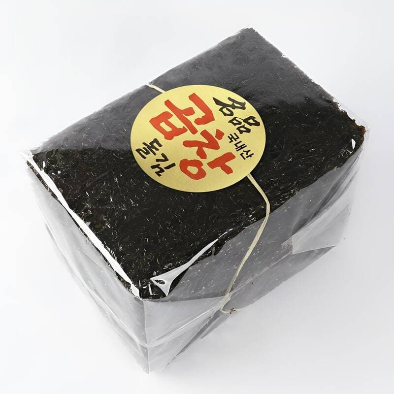 백송식품 완도산 곱창돌김 특 350g 100장