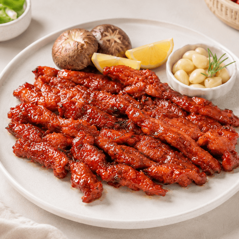 국내산 양념 닭목살 매콤고추장맛 500g 2개
