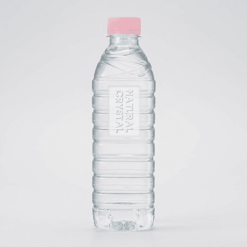크리스탈 생수 무라벨 500ml 40개