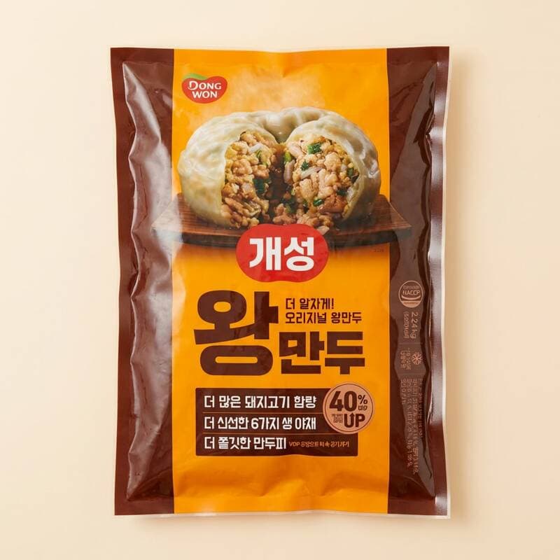 동원 개성 왕만두 2.24kg 2개