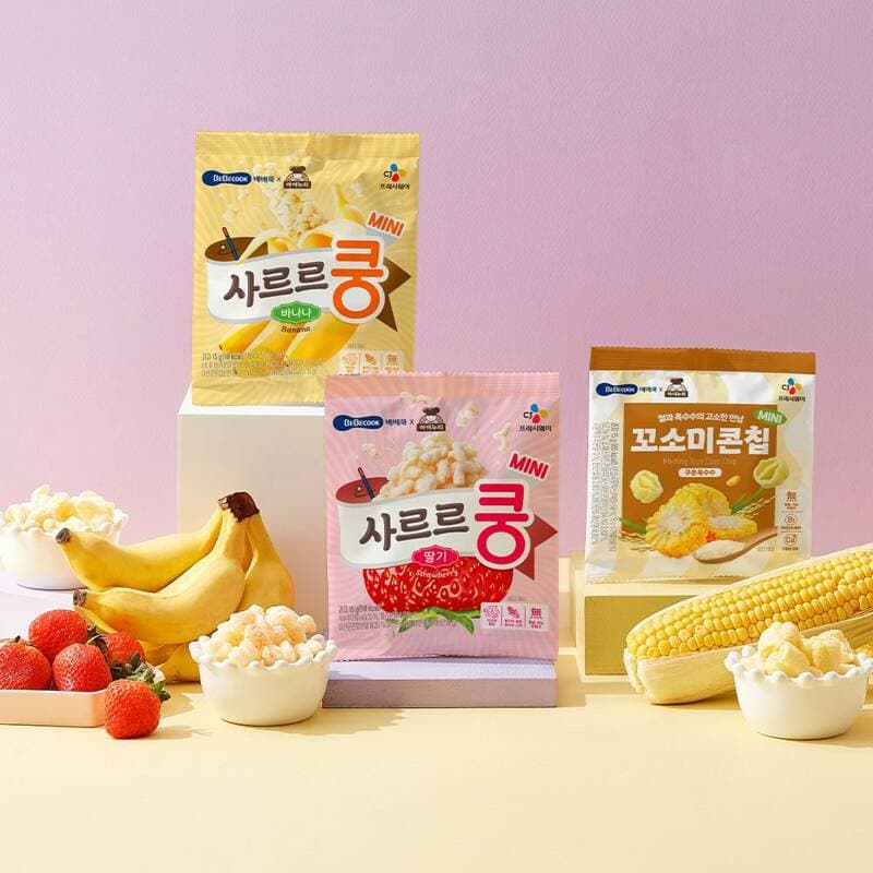 베베쿡 사르르쿵 미니 15g 9개입